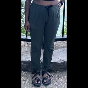 Olive Green Jogger Pants 🌿 Drawstring Waist